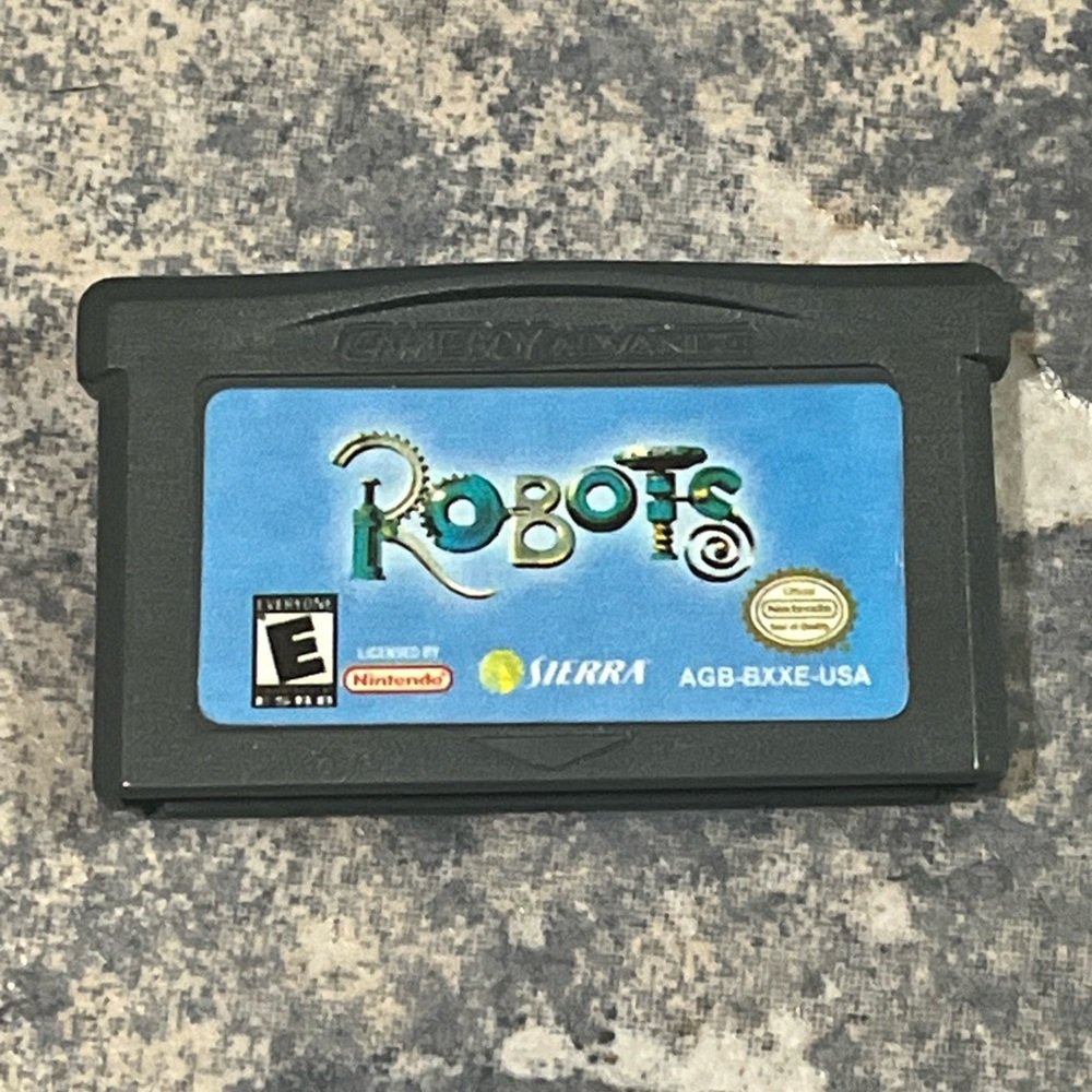 5 for $60 robots Gameboy advance GBA loose cartridge